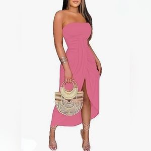 NWOT Womens Sleeveless Asymmetrical Dress